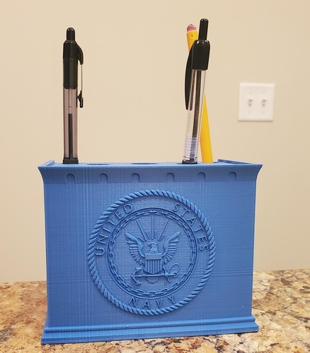 US Navy Penholder 3D Print 493075