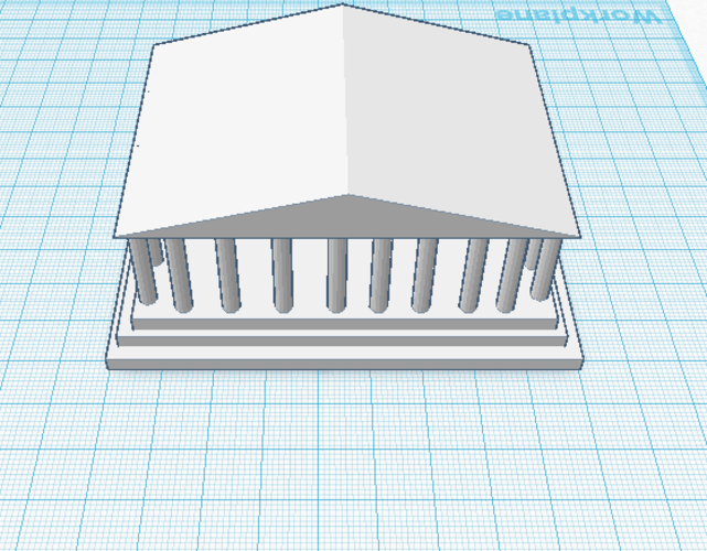 Ancient Greek Temple 3D Print 49313