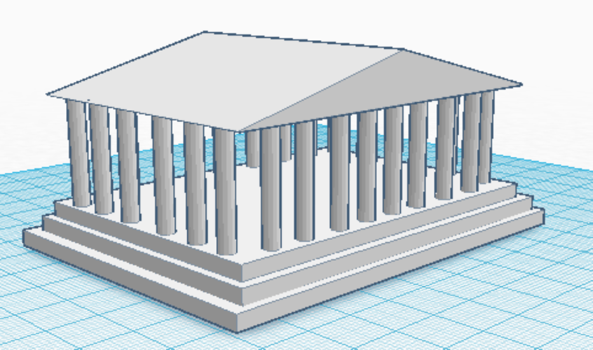 Ancient Greek Temple 3D Print 49318