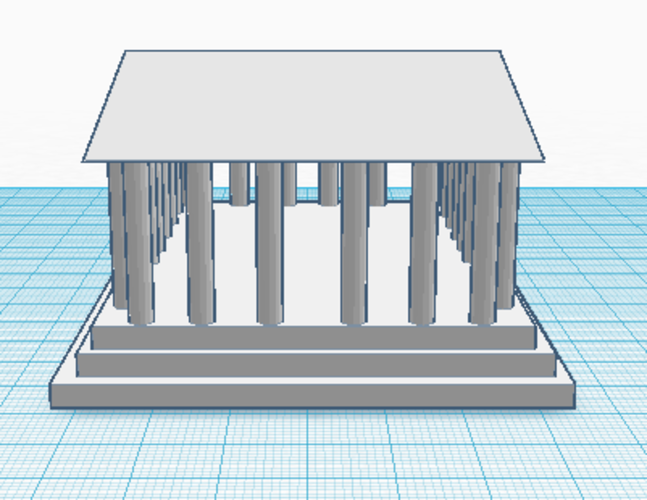 Ancient Greek Temple 3D Print 49319