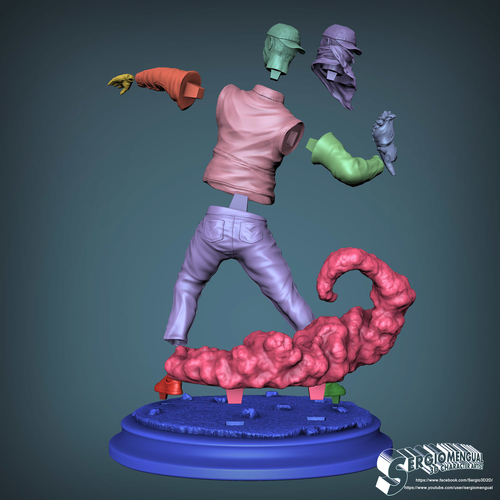 Bansky Rioter STL Statue 2022 Version 3D Print 493191