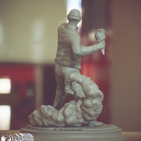 Bansky Rioter STL Statue 2022 Version - Thumbnail 6