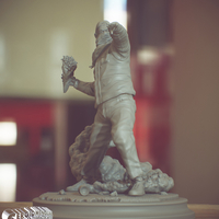 Bansky Rioter STL Statue 2022 Version - Thumbnail 9