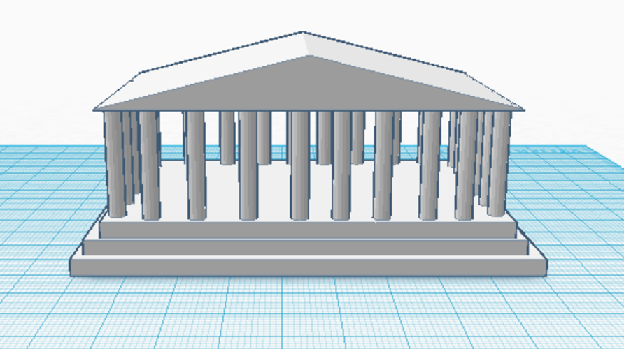 Ancient Greek Temple 3D Print 49320