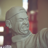 Bansky Rioter STL Statue 2022 Version - Thumbnail 11