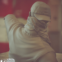 Bansky Rioter STL Statue 2022 Version - Thumbnail 12