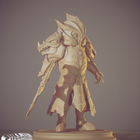 Laika Dragon Fire Knigth from Summoner Wars 2022 Version - Thumbnail 4