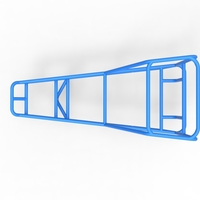 Diecast frame for old school water pumper buggy 1:25 - Thumbnail 7