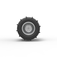 Diecast Double Rear wheel for Dune Buggy Scale 1:25 - Thumbnail 5