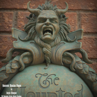 Haunted Mansion 3D Printable Plaque - Thumbnail 12