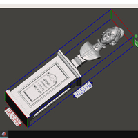 Haunted Mansion Cousin Maude 3D Printable Bust - Thumbnail 9