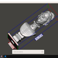 Haunted Mansion Cousin Maude 3D Printable Bust - Thumbnail 10