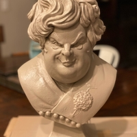 Haunted Mansion Aunt Florence 3D Printable Bust - Thumbnail 11