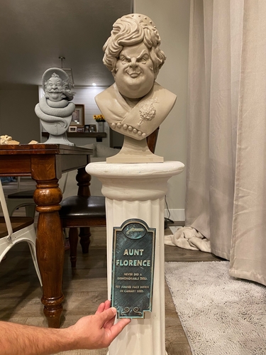 Haunted Mansion Aunt Florence 3D Printable Bust 3D Print 493411