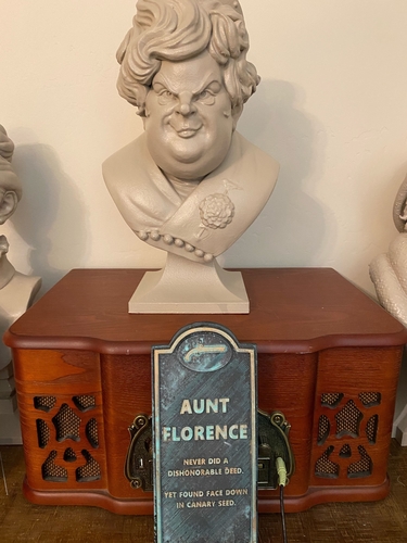 Haunted Mansion Aunt Florence 3D Printable Bust 3D Print 493412