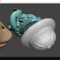 Haunted Mansion Bertie 3D Printable Bust DELUXE VERSION - Thumbnail 13