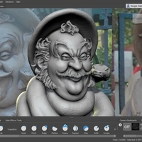Haunted Mansion Bertie 3D Printable Bust DELUXE VERSION - Thumbnail 16