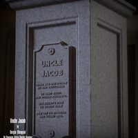 Haunted Mansion Uncle Jacob 3D Printable Bust DELUXE VERSION - Thumbnail 10