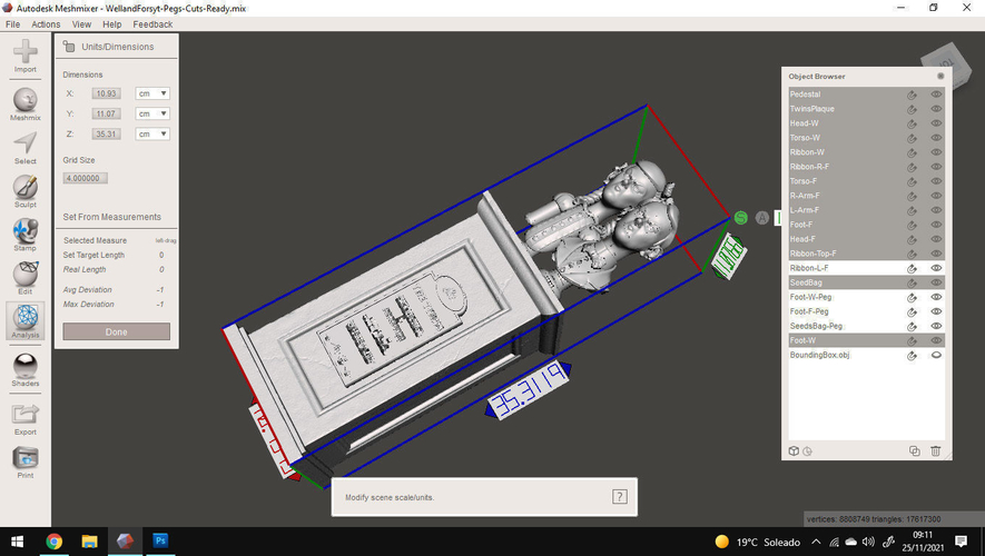 Haunted Mansion The Twins 3D Printable Busts 3D Print 493471