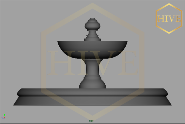 free 3d model fountain (stl) 3D Print 493476