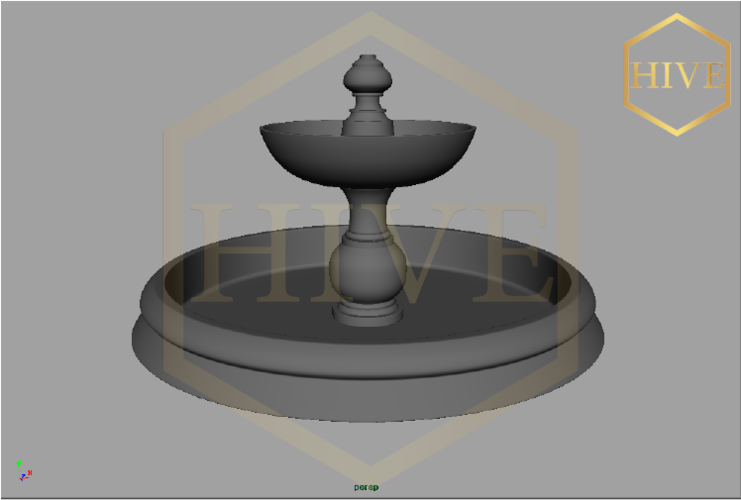 free 3d model fountain (stl) 3D Print 493477