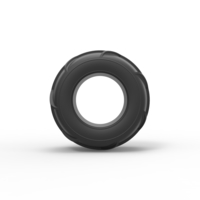 Diecast Dune buggy rear tire 27 Scale 1:25 - Thumbnail 5