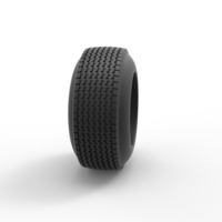 Diecast Dune buggy rear tire 28 Scale 1:25 - Thumbnail 3