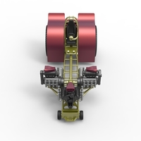 Pulling tractor 3 V8 Version 5 Scale 1:25 - Thumbnail 5
