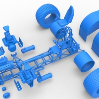 Pulling tractor 3 V8 Version 5 Scale 1:25 - Thumbnail 15