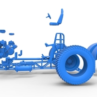 Pulling tractor 3 V8 Version 5 Scale 1:25 - Thumbnail 18