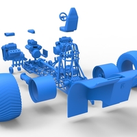 Pulling tractor 3 V8 Version 5 Scale 1:25 - Thumbnail 20