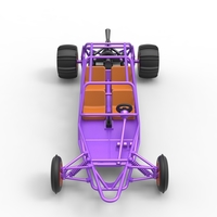 Diecast old school Sand Rail buggy Version 3 Scale 1:25 - Thumbnail 5