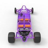 Diecast old school Sand Rail buggy Version 3 Scale 1:25 - Thumbnail 12