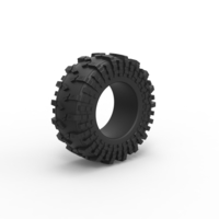 Offroad tire 54 Scale 1:25 - Thumbnail 2