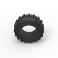 Offroad tire 54 Scale 1:25 - Thumbnail 6