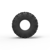 Offroad tire 55 Scale 1:25 - Thumbnail 4
