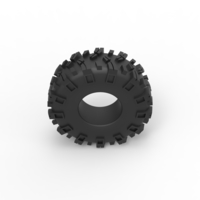 Offroad tire 55 Scale 1:25 - Thumbnail 5