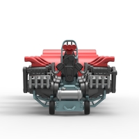 Pulling tractor with 7 engines V8 Scale 1:25 - Thumbnail 7