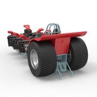 Pulling tractor with 7 engines V8 Scale 1:25 - Thumbnail 12