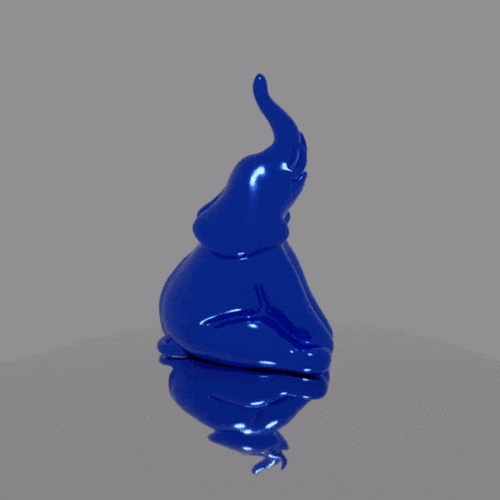 Elephant Sculpture (No supports needed) 3D Print 493958