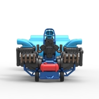 Pulling tractor with 5 engines V8 Version 3 Scale 1:25 - Thumbnail 7