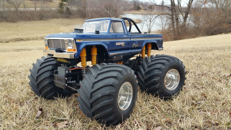 Traxxas Bigfoot Rear Body Mount for Clodbuster