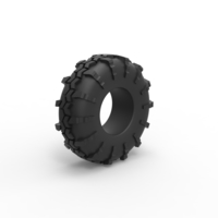 Offroad tire 56 Scale 1:25 - Thumbnail 2