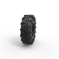 Offroad tire 56 Scale 1:25 - Thumbnail 3
