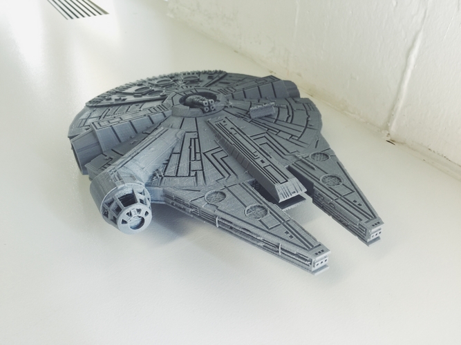 3d printed lego online millennium falcon