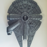 Small Millennium Falcon 3D Printing 494084