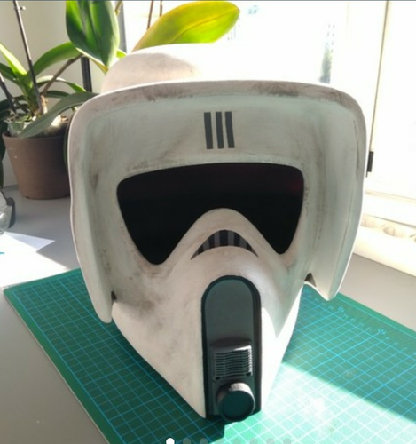 Storm Trooper Helmet 3D Print 494124