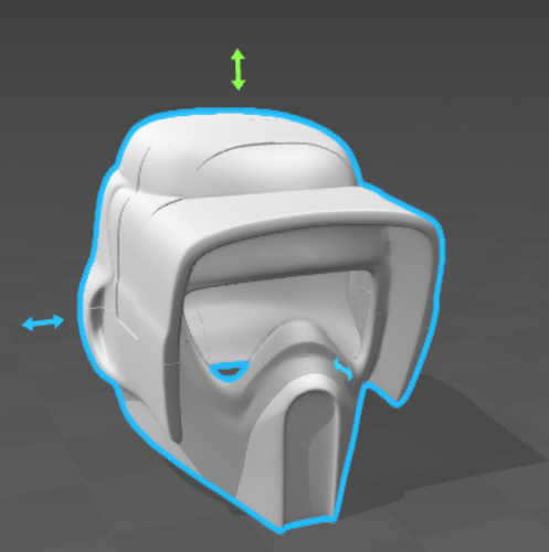 Storm Trooper Helmet 3D Print 494125