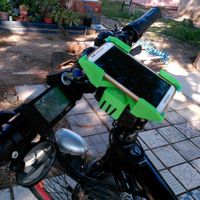 Small Soporte para telefono móvil en la bici/ phone holder 3D Printing 49413
