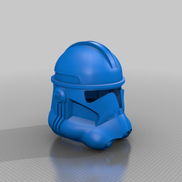 Small Clone Trooper Helmet Phase 2 3D Printing 494133